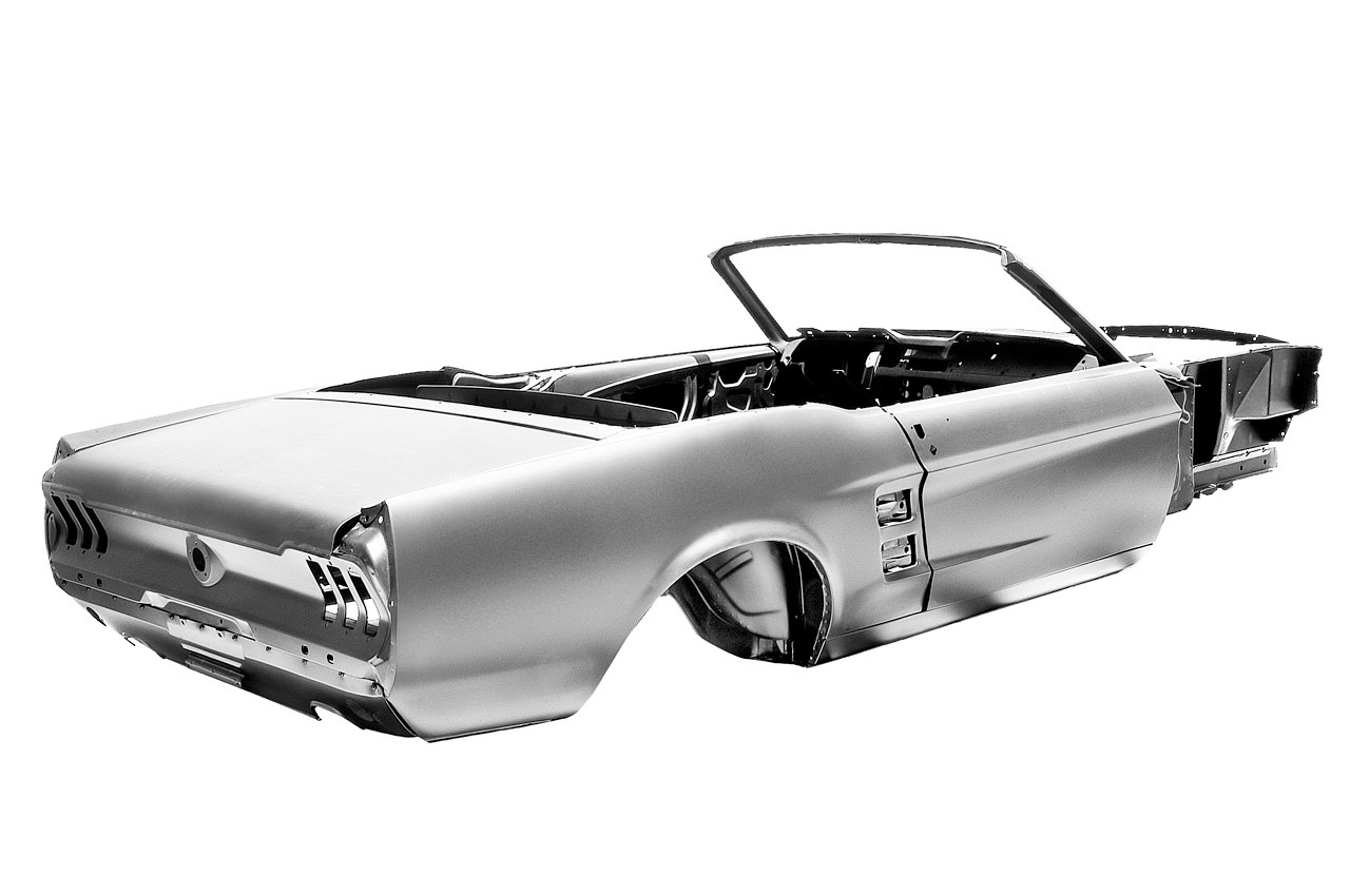 dynacorn-1967-mustang-convertible Body Sheel Seat Divider Kar Kraft